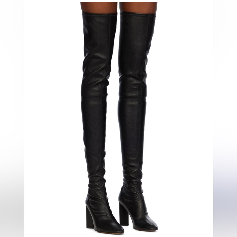 BOTTEGA VENETA TRIPOD thigh high Leather Boots